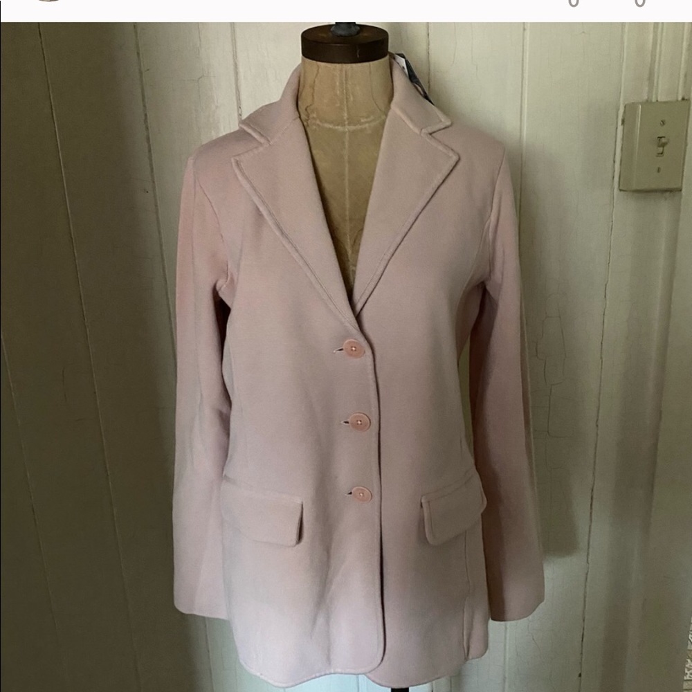 NWT Ralph Lauren sweater blazer pink casual busine - Picture 7 of 7